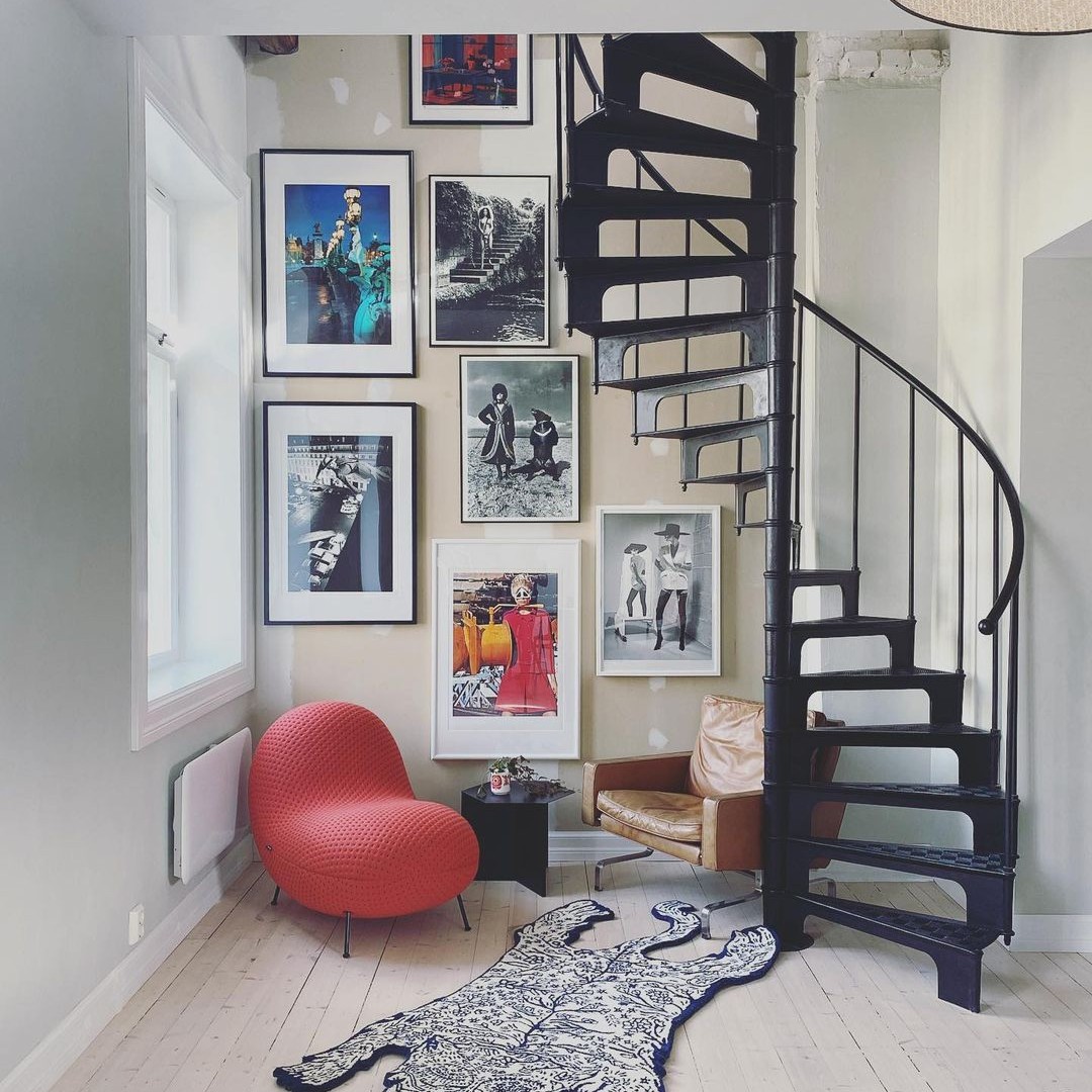 cast iron spiral staircase Dijon