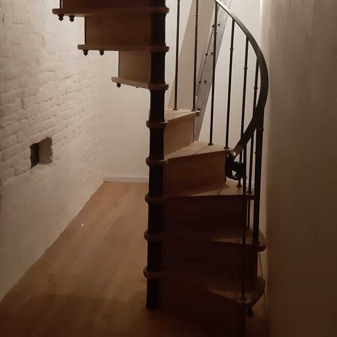 cast iron spiral staircase Grenoble