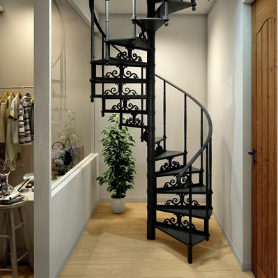 cast iron spiral staircase Saint-Tropez